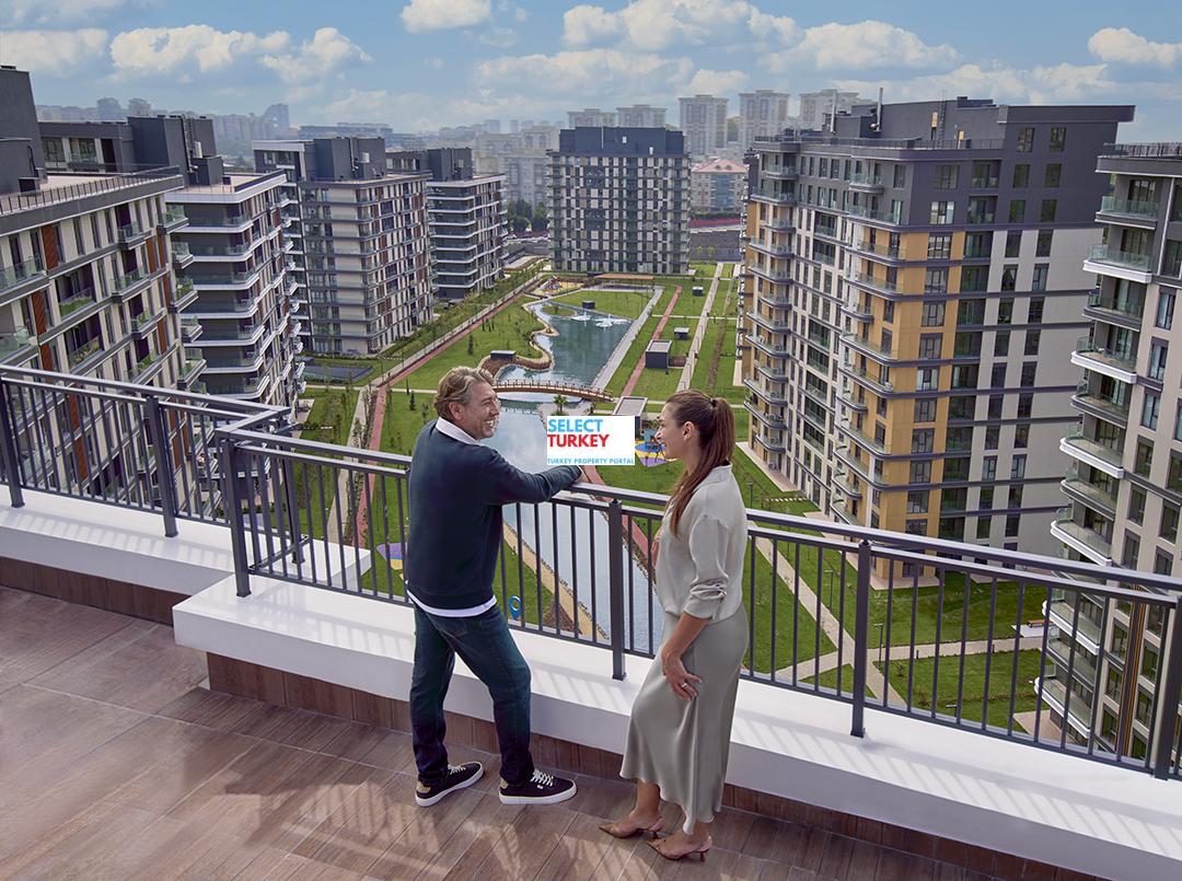 Family-friendly outdoor amenities at Rams Garden, including playgrounds, walking paths, and green areas for a peaceful lifestyle