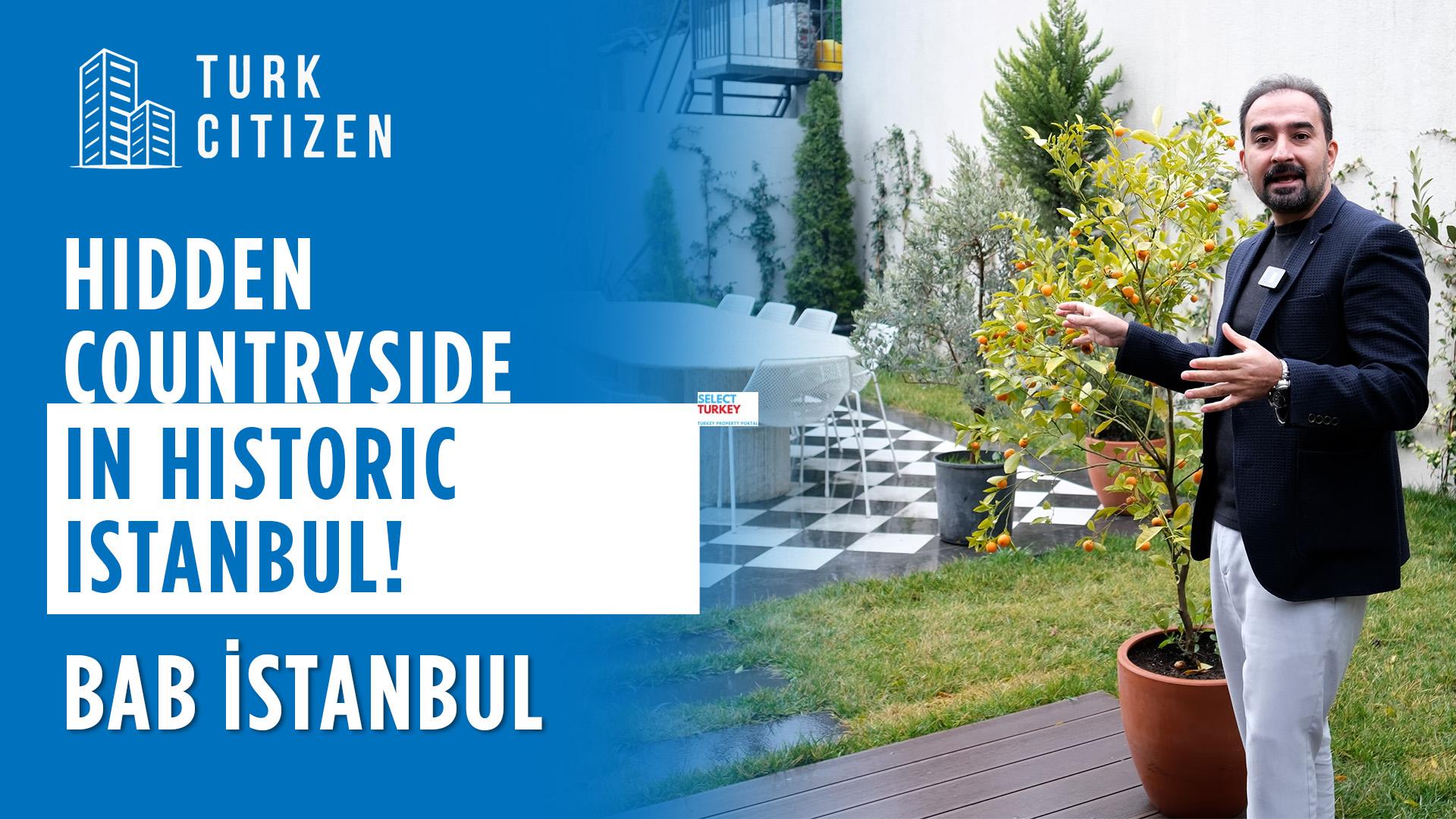 YouTube video thumbnail from Citizen Türk channel featuring Gökhan ÖZBEK in Istanbul discussing Türkiye's 2025 real estate market.