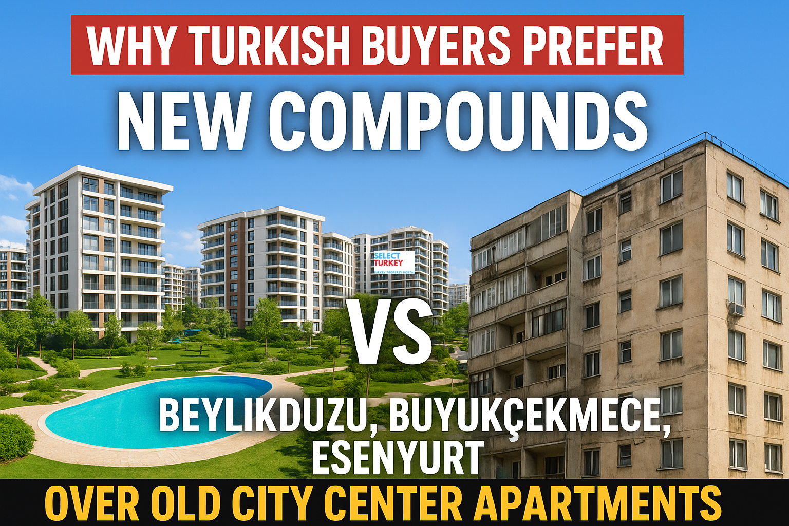 Why are Turkish buyers moving to Beylikdüzü, Büyükçekmece, and Esenyurt?