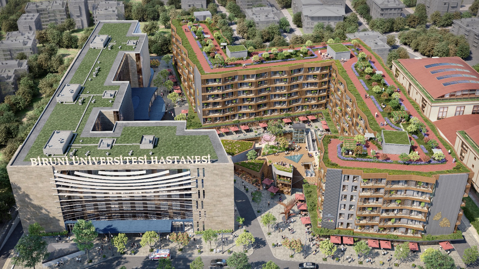 G HUB mixed-use project in Sefaköy Istanbul with residences and commercial units